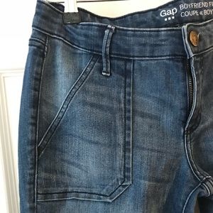 GAP boyfriend crop jeans